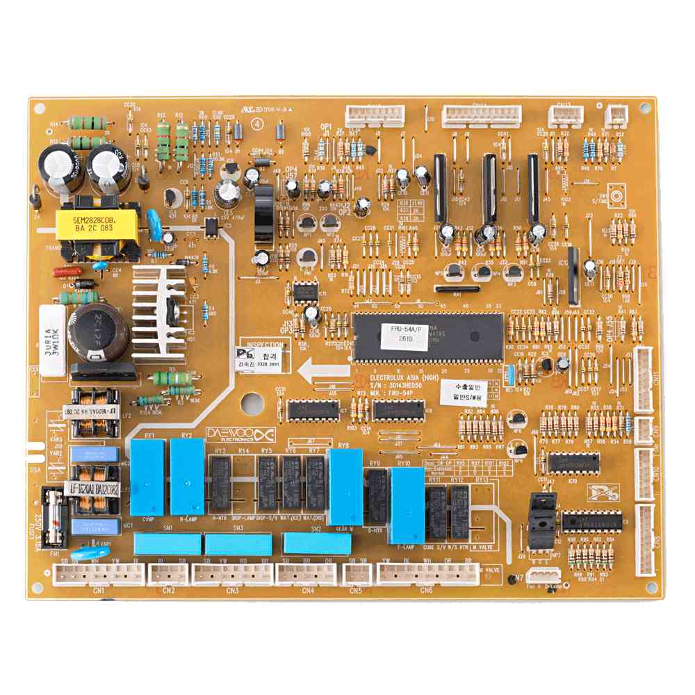placa de circuito impresso simples
